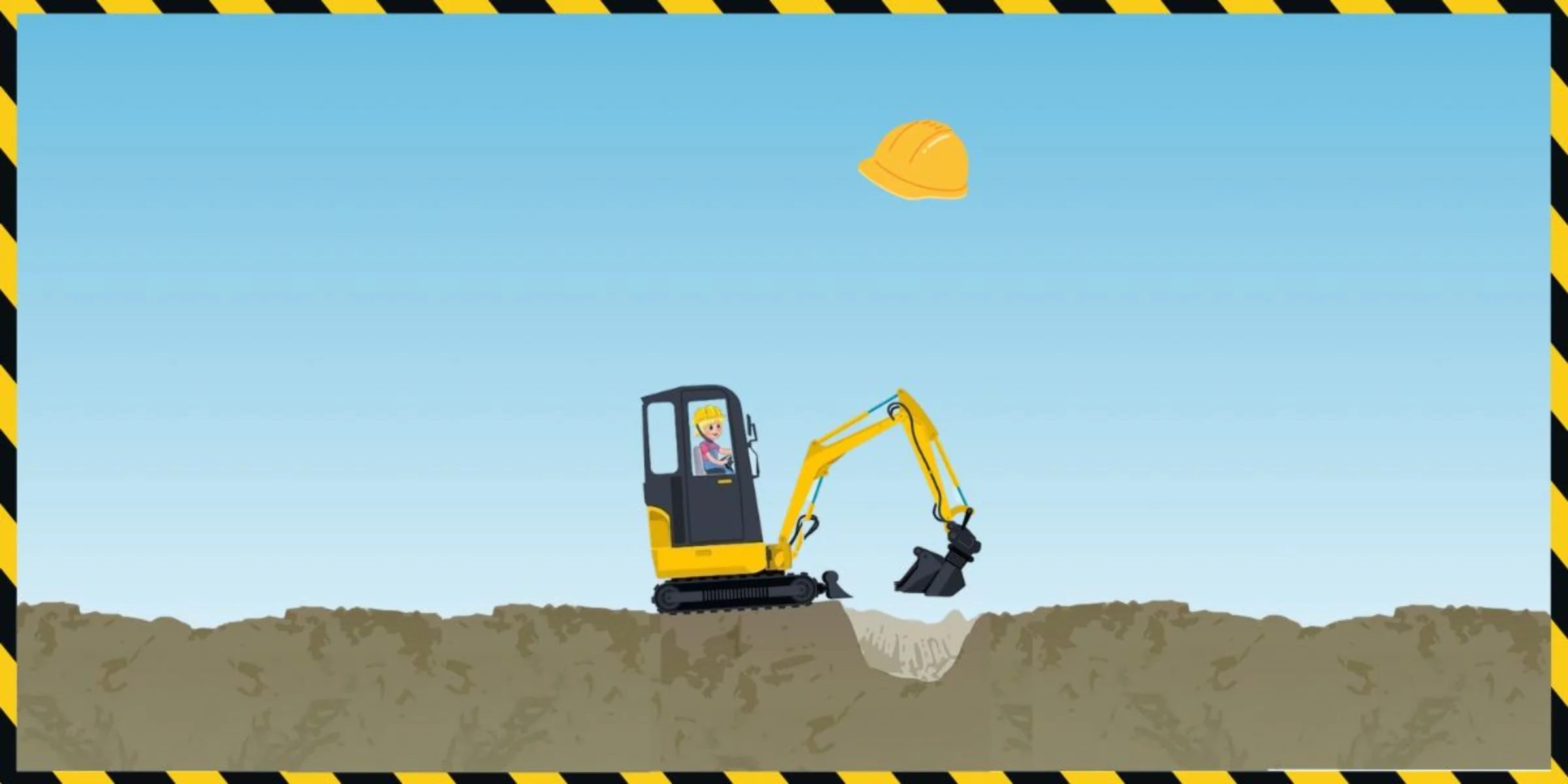 🦺 Qui veut conduire la mini pelleteuse ?