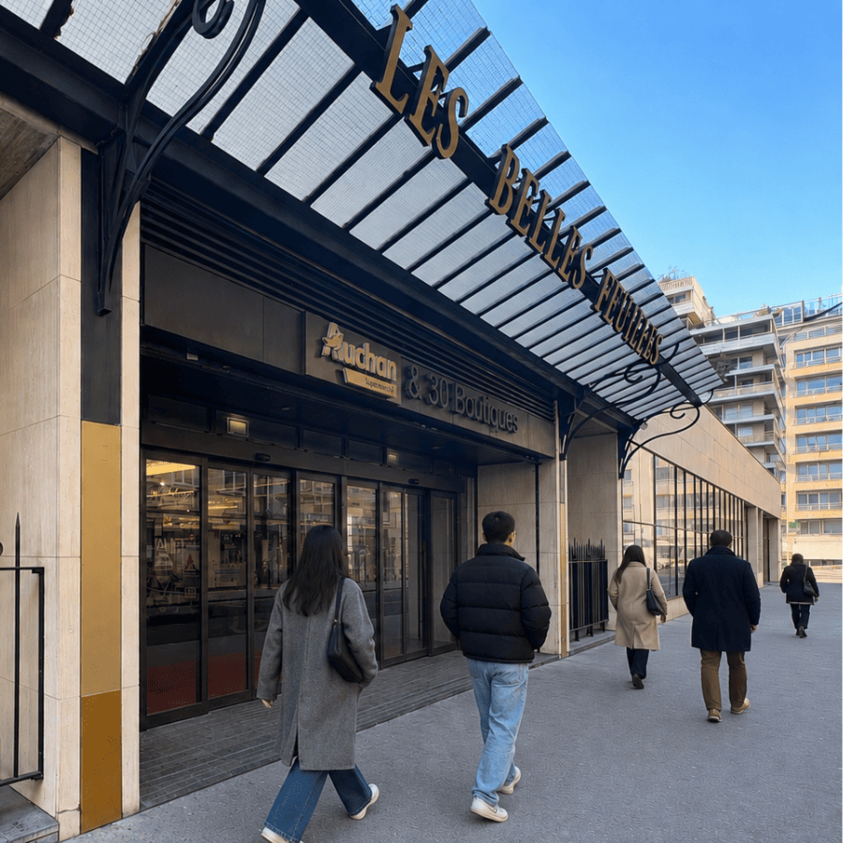 Centre commercial à Paris